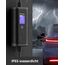 bokman Mobile Wallbox Typ 2 Ladekabel mit CEE Stecker, 15 Meter | 6-16A | 11kW | 3-Phasig | IP65 Wasserdicht, Tragbares EV-Ladegerät und Mobile Wallbox Ladestation mit Tragetasche & Mikrofaserhandtuch