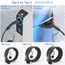 EVDANCE Typ 2 Ladekabel für EV, 22kW 32A 10m 3-Phasen Elektroauto-Ladekabel mit Tasche, Typ 2 zu Typ 2 EV/PHEV Ladekabel Auto, IP65 Wasserdicht (IEC 62196-2)
