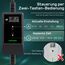 dé Typ 2 Ladekabel Schuko mit APP 3,7kW [10m, 6-16A, 1-phasig] Ladekabel Typ 2 Schuko mit Digitalem LCD - EV Charger 3,7kW für e Auto ID.3/4/5/7, Model Y/3, ENYAQ und Anderen PHEV/EV
