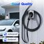 Tera EV Ladegerät Halter für Typ-2 Ladegerät aus robustem Material Elektroauto Wandhalterung Stecker Ladekabel Halter Organizer für alle Wetterbedingungen Elektrofahrzeug Ladestation Zubehör Weiß