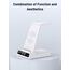Wireless Charger für Samsung Ladestation für Galaxy S25 Ultra, Induktive Ladestation für Samsung Galaxy Watch Ultra/8/7/6, Kabelloses Ladegerät für Galaxy S24 Z Fold 6/Z Flip 6, Galaxy Buds