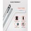 GEEKERA Wireless Charger, 3 in 1 Induktive Ladestation für iPhone Air/17/16/15/14/13/12/11/Pro Max, Ladestation für Apple Watch Ultra 3-1/11-2/SE, Kabelloses Ladegerät für AirPods Pro 3-2/4-2, Weiß