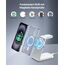 Mag-Safe Ladestation 3 IN 1, Ladegerät kompatibel mit App1e Watch und iPh0ne, Induktive Ladestation auch geeignet für Airp0ds Pro 3 2, Kabelloses Ladegerät für iPh0ne 16 15 14 13 12 Serie(Silber)