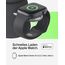 Belkin BoostCharge Pro Kabellose 2-in-1-Ladestation mit Qi2, 15W, MagSafe-Kompatibles Ladegerät für iPhone 17, Air, Pixelsnap, Apple Watch, AirPods, andere Qi2-Geräte, inklusive Netzteil – Schwarz