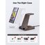 Wireless Charger für Samsung Ladestation für Galaxy S25 Ultra, Induktive Ladestation für Samsung Galaxy Watch Ultra/8/7/6, Kabelloses Ladegerät für Galaxy S24 Z Fold 6/Z Flip 6, Galaxy Buds