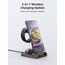 Wireless Charger für Samsung Ladestation für Galaxy S25 Ultra, Induktive Ladestation für Samsung Galaxy Watch Ultra/8/7/6, Kabelloses Ladegerät für Galaxy S24 Z Fold 6/Z Flip 6, Galaxy Buds