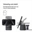 Belkin BoostCharge Pro kabellose 2-in-1-Ladestation mit MagSafe (15 W) Ladegerät kompatibel mit iPhone der Serien 17, Air, 16, 15, 14, Pixelsnap, AirPods und Anderen MagSafe-fähigen Geräten