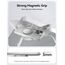 JSAUX 15W Mag-Safe Ladegerät Magnetisches Kabelloses Wireless Charger Pad Induktive Ladestation Kompatibel für MagSafe Ladegerät iPhone 16/16 Pro Max 15/15 Pro/15 Pro Max 14 Plus/14 13 Airpods Silber