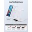 Wireless Charger für Samsung Ladestation für Galaxy S25 Ultra, Induktive Ladestation für Samsung Galaxy Watch Ultra/8/7/6, Kabelloses Ladegerät für Galaxy S24 Z Fold 6/Z Flip 6, Galaxy Buds