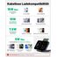 INIU Wireless Charger Stand, 15W Induktive Ladestation Schnelles Kabelloses Ladegerät Handy Ständer handyhalterung für iPhone 17 16 15 14 13 12 Pro Max Samsung Galaxy S23 S22 Google etc