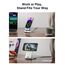 JSAUX Mag-Safe Ladestation iPhone, 15W Schnelles Wireless Charger mit 20W PD Adapter und Metallständer Kompatibel mit MagSafe-Ladegerät, iPhone 17 Air Pro Max/iPhone 16/15/14 13 12 Serie, Blau