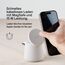 Belkin BoostCharge Pro kabellose 2-in-1-Ladestation mit MagSafe (15 W) Ladegerät, kompatibel mit iPhone der Serien 17, Air, 16, 15, 14, Pixelsnap, AirPods und Anderen MagSafe-fähigen Geräten