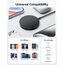 JSAUX 2-Pack Mag-Safe Ladegerät Magnetisches Kabelloses Wireless Charger Pad Induktive Kompatibel mit MagSafe Ladegerät iPhone 17 Air Pro Max/iPhone 16/15/14 13 12 Serie, AirPods 3/2 Schwarz