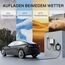 dé Wallbox 11kW mit APP, 7,5m Typ 2 Ladekabel mit Kabelhalter, 3-Phasen EV-Ladegerät (6-16A, 400V), für BEV/PHEV, RCD Typ-B & IP54-Schutz, effiziente Ladestation für Zuhause, weiß