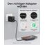 Anker 313 Kabelloses Ladepad Pad, Qi-Zertifiziert 10W Max für iPhone 17/16/15/14/13 Serie, SE 2020, AirPods (Ohne Netzteil, Nicht kompatibel mit MagSafe Magnetischer Ladefunktion)