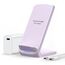 NANAMI Fast Wireless Charger, 15W Induktive Ladestation für Samsung Galaxy S26 S25 S24 S23 S22 Ultra Plus,Handy Ständer (mit 20W USB ladegerät PD Adapter) für iPhone 17 16 15 14 13 12 11 Pro Max XR