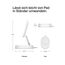 Belkin BoostCharge Pro induktive Ladestation 15W, Qi2-Ladegerät, kabelloses Ladegerät, kompatibel mit MagSafe, kabelloses Qi2-Ladestation für Apple iPhone 16/15/14/13/12, AirPods Pro – Weiß
