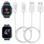 2-Stück Magnetisches Ladekabel Kompatibel mit Xplora X5 / X4, (Nicht für X6 Play) Tragbares USB-Kabel Ersatz Ladegerät Charging Cable,Weiß & Weiß