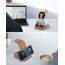 JoyGeek 3 in 1 Induktive Ladestation für Samsung, Wireless Charger für Samsung S26/S25/S24/S23/ZFlip/Fold, Induktionsladegerät für Galaxy Watch Ultra/8-4, Kabelloses Ladegerät für Galaxy Buds-Bambus