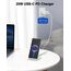 Fast Wireless Charger,NANAMI kabelloses Ladegerät (mit USB C ladegerät 20W PD Adapter) für Apple iPhone 17 16 15 14 13 12 Pro Max Xr Xs,10W Induktive Ladestation für Samsung Galaxy S26 S25 S24 S23 S22