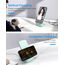 NANAMI Fast Wireless Charger, 15W Induktive Ladestation für Samsung Galaxy S26 S25 S24 S23 S22 Ultra Plus,Handy Ständer (mit 20W USB ladegerät PD Adapter) für iPhone 17 16 15 14 13 12 11 Pro Max XR