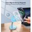 Induktive Ladestation Kompatibel mit Mag Safe Ladegerät,OANDYS 2 in 1 15W Schnelles iPhone Ladestation für iPhone 17/16/15/14/13/12Serie und für AirPods,Wireless Charger mit schlaffreundlichem Licht