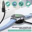 Kabelloses Ladegerät kompatibel mit Samsung Galaxy Watch 6/6Classic 5/5 Pro, magnetisches kabelloses USB-Ladekabel für Samsung Galaxy Watch 4/4 Classic, Watch 3, Active 2/Active