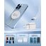 Mag-Safe Ladegerät iPhone mit 20W Schnelles Adapter, Wireless Charger induktive ladestation für iPhone 17/16/15/14/13/12 Serie, Ohrhörer 3/2, LED kabelloses ladegerät mit Zwei Ladeanschlüssen