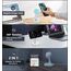 Induktive Ladestation Kompatibel mit Mag Safe Ladegerät,OANDYS 2 in 1 15W Schnelles iPhone Ladestation für iPhone 17/16/15/14/13/12Serie und für AirPods,Wireless Charger mit schlaffreundlichem Licht