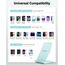 NANAMI Fast Wireless Charger, 15W Induktive Ladestation für iPhone 17 16 15 14 13 12 Pro 11 XS Max XR X 8 Plus,Kabelloses Tisch Ladegerät Schnell für Samsung Galaxy S26 S25 S24 S23 S22 Google Pixel LG