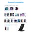 NANAMI Fast Wireless Charger, 15W Induktive Ladestation für Apple iPhone 17 16 15 14 13 12 Pro 11 XS Max XR X 8 Plus,Kabelloses Ladegerät Phone Handy Charger Schnell für Samsung Galaxy S26 S25 S24 S23