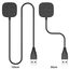 VANCLE Ladegerät Kompatibel mit Fitbit Versa 3/ Versa 4/ Sense/Sense 2 Ladekabel, 100cm USB Schnelles Ladekabel Tragbares Uhr Ladestation für Fitbit Versa 3 / Fitbit Versa 4