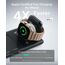 ESR 3 in 1 Ladestation Apple Watch und iPhone, Magsafe Ladestation, Faltbare Magsafe Ladegerät für iPhone 17e/17/16/15/14/13/12, Apple Watch 9/8/7/SE, AirPods Pro/3/2, Schwarz