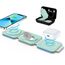 ZUMSEY 3 in 1 Faltbare kabellose Reiseladestation, Apple Ladestation Für Apple Watch und iPhone iPods, Wireless Charger für iPhone 16 15 14 13 12 Pro Max Plus/iWatch 10/9/Ultra/8/7/6/SE/5/4/3/AirPods