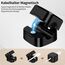 6-Pack Kabelhalter Schreibtisch, NISTARCE Kabelorganizer, Kabelclips Magnetisch[Starker Kleber] Telefon-Ladungskabel-Organisator für Schreibtisch, Zuhause, Büro, Auto(Schwarz)