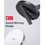 ESR für Magsafe Ladegerät, Wireless Charger mit Ständer für iPhone 17/17e/16/15/14/13/12, AirPods 4/3/2 Pro, Samsung S26, Induktive Ladestation mit 1,5m Verstärktem Nylonkabel, Weiß(Ohne Netzteil)