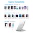 Fast Wireless Charger, NANAMI kabelloses Ladegerät (mit USB C ladegerät 20W PD Adapter) für Apple iPhone 17 16 15 14 13 12 Pro Max Xr Xs,10W Induktive Ladestation für Samsung Galaxy S26 S25 S24 S23