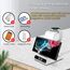leQuiven Induktive Ladestation für Samsung S25 Ultra, 3 in 1 Kabelloses Ladestation für Galaxy S25/S24/S23/Z Flod 7/Z Flip 7, für Samsung Galaxy Watch 8/8 Classic/7/Ultra/6/5 Pro, Galaxy Buds3/3 Pro