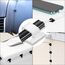 SZFUDIGO kabelhalter selbstklebend 50 Pack,klebehaken Weiß,kabelorganizer,kabelclips selbstklebend,kabelklemmen,kabelführung,Indoor and Outdoor Cable Clips,Fairy Lights