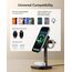 ESR 15W 3-in-1Ladestation für Apple, Zertifizierte MagSafe-Ladestation für iPhone, Magsafe-Ladestation für iPhone 17/16/15/14/13/12, Apple Watch und AirPods 4, Schwarz