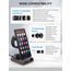 Wireless Charger für Samsung Galaxy S25 Ultra, Induktive Ladestation mit Digitaluhr für Samsung Galaxy Watch 8/7/Ultra, 3 in 1 Ladestation Samsung für Galaxy S24/S23, Galaxy Watch 6, Active 2, Buds