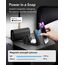 ESR 3 in 1 Ladestation Apple Watch und iPhone, Magsafe Ladestation, Faltbare Magsafe Ladegerät für iPhone 17e/17/16/15/14/13/12, Apple Watch 9/8/7/SE, AirPods Pro/3/2, Schwarz