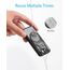 Anker Magnetischer Kabelhalter - Mehrzweck-Kabelmanager für Schreibtische Mit 5 Clips für Lightning, USB-C, Mikro-Kabel - Haftet auf Holz, Marmor, Metall, Glas (Schwarz)