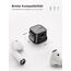 JOYROOM 6 Stück Kabelhalter Kabelclips Verstellbare Kabel Organizer Magnetische Kabelmanagement Selbstklebend Kabelhalter für Schreibtisch, Nachttisch, Ladekabeln, HDMI, USB, Audiokabel, Schwarz