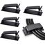 SOULWIT® 50 Stück Stark Selbstklebende kabelmanagement, Kabel Organizer, Kabel Clips für TV, PC, Laptop, Ethernet Kabel, Schreibtisch, Heim, Büro (Schwarz)