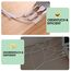 AGPTEK 30 Stück Kabelclips, Selbstklebende Kabelhalter für Schreibtisch, Netzkabel, Verlängerungskabel, TV-Kabel, LAN-Kabel, Kabelklemme Set mit Schrauben, keine Spur Kabelmanagement, Transparent