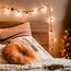 KGROTE 100 Stück Kabelhalter, Kabelführung Organizer Kabelclips Selbstklebend Outdoor Kabelklemmen, Kabel Haken Draht Halter für Kabelmanagement - Kabelbefestigung Lichterkette (Weiß)