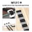 MiuCo 60 Stück kabelklemmen schreibtisch, Stark Kabelhalter Selbstklebend, Kabel Organizer, Kabel Clips für Ethernet Kabel, Indoor, Outdoor, Heim, Büro (Transparent)