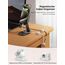 JOYROOM 12 Stück Kabelhalter Kabelclips Verstellbare Kabel Organizer Magnetische Kabelmanagement Selbstklebend Kabelhalter für Schreibtisch, Nachttisch, Ladekabeln, HDMI, USB, Audiokabel, Weiß