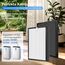 Lofez Ersatzfilter für Philips Luftreiniger AC2882, AC2887, AC2889 & AC3829 – 1 HEPA-Filter & 1 Aktivkohlefilter, Ersetzt FY2422 & FY2420, Entfernt Feinstaub & Gerüche, Alle 6 Monate Wechseln（2 Stück）